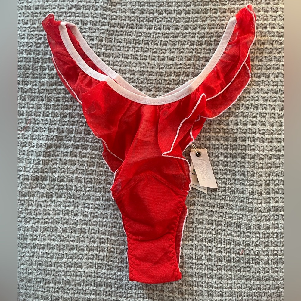 Free People We Are Hah Fly Girl Mesh Panty